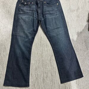 True Religion Dark Blue Bootcut Jeans